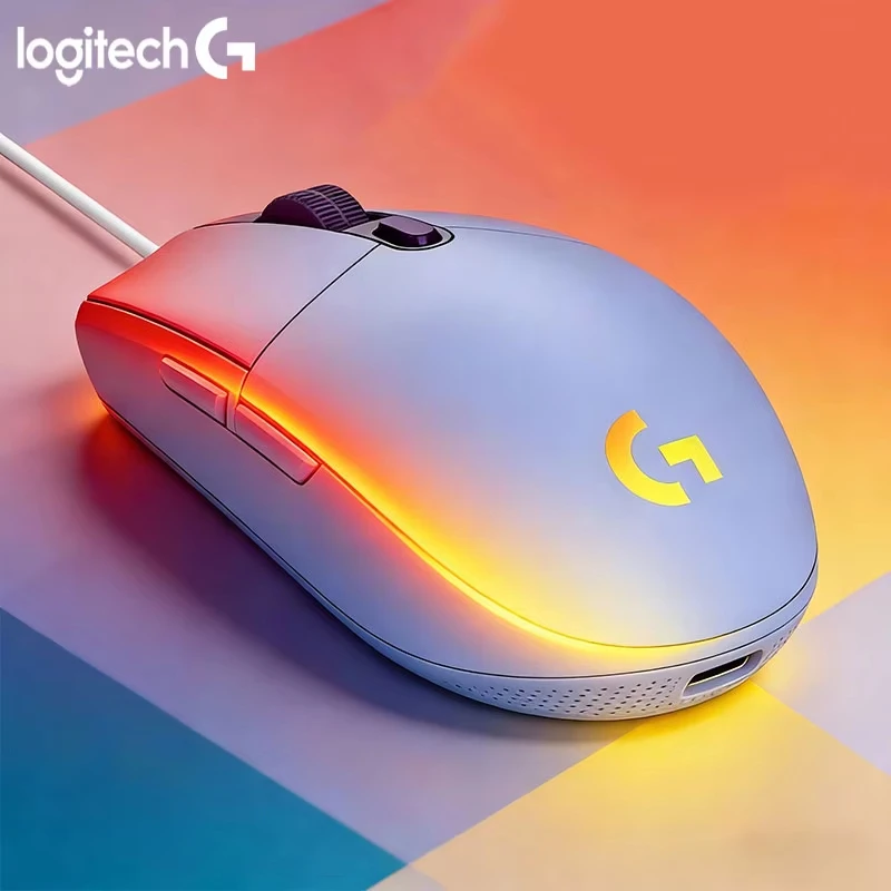 Logitech Mouse G203 - Игровая проводная мышь Logitech G203 LIGHTSYNC