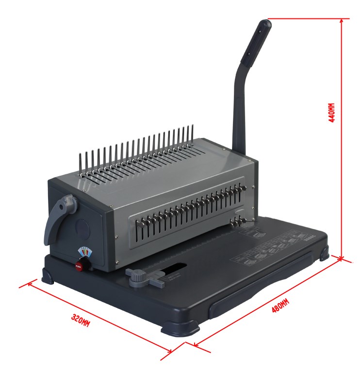 Пластиковая ручная переплетная – обзор и цена Binding Machine Comb